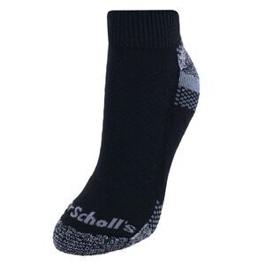Dr Scholls Women's' Low Cut Advanced Relief Socks (2 Pair Pack)